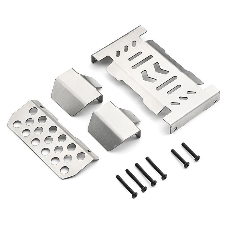 Heavy Equipment Vehicles - Stainless Steel Skid Plate Bumper Chassis