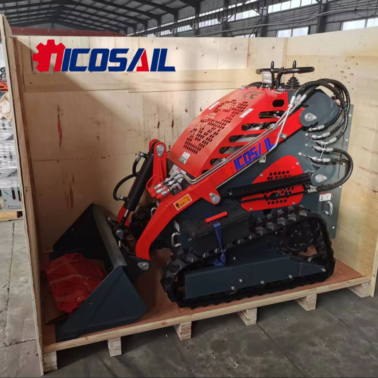 Skid Steer Loader - Chinese loader small skid steer loader