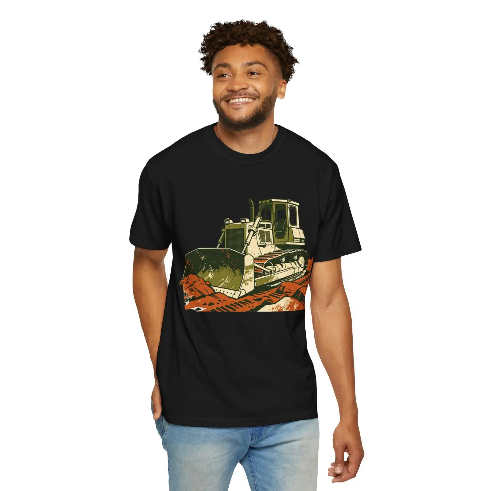 Heavy Equipment Operations - Vintage Bulldozer T Shirt Dozer Operator