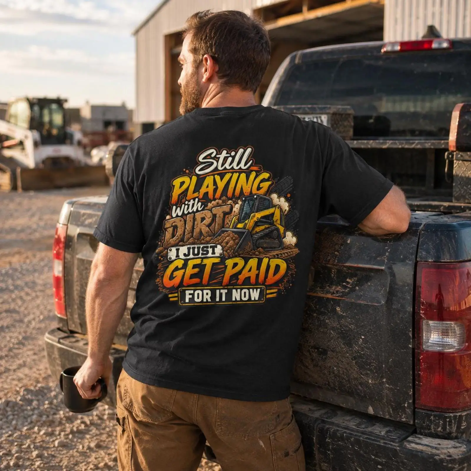 Heavy Equipment Operations - Heavy Equipment Operator T Shirt Skid