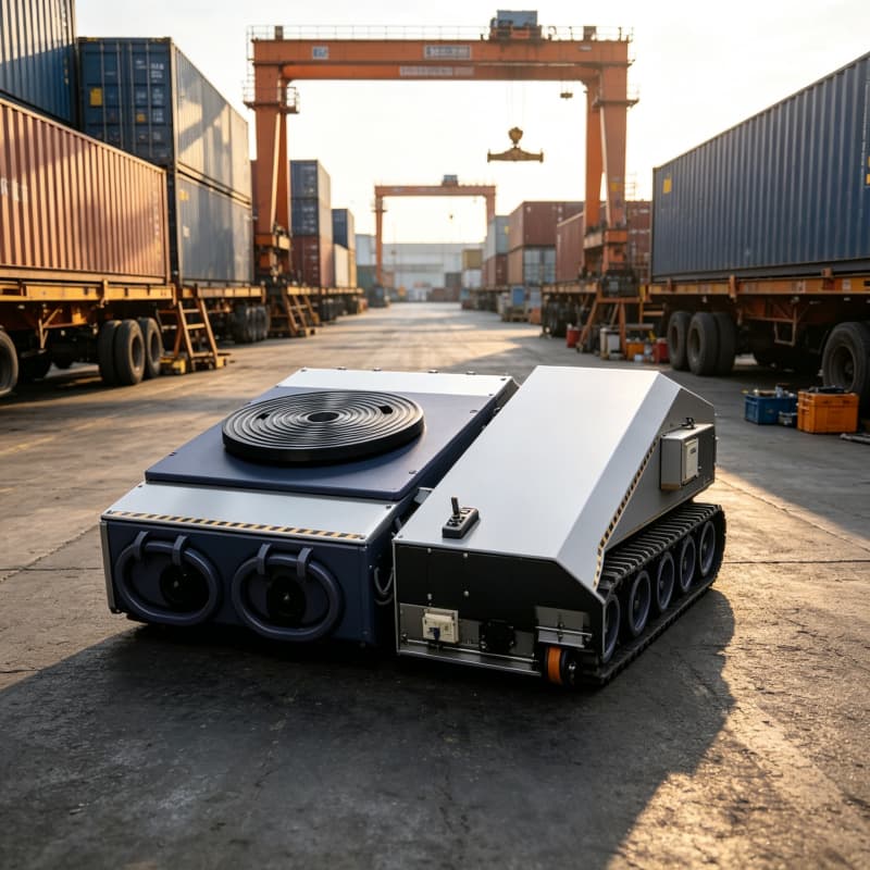 Heavy Equipment Yard - Off Road Electric Transfer Trolley 30T
