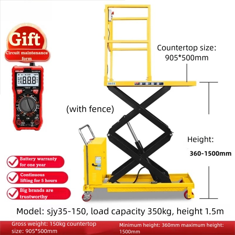 Rise 2m 4m Hydraulic Scissor L - Scissor Lift Table Hydraulic review and price
