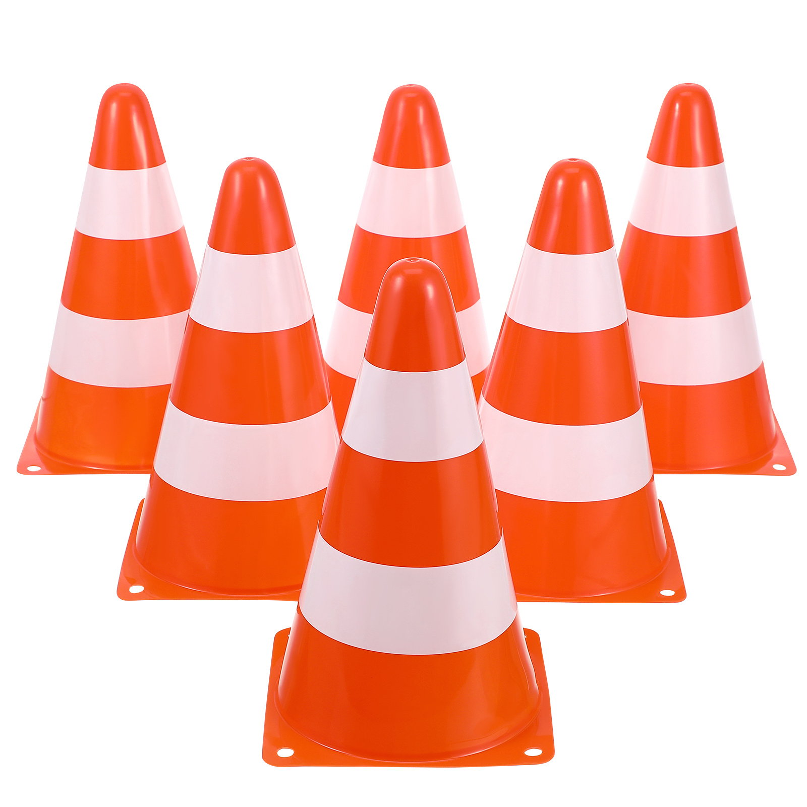 6pcs Traffic Cones High Visibi - Road Traffic Cone review and price