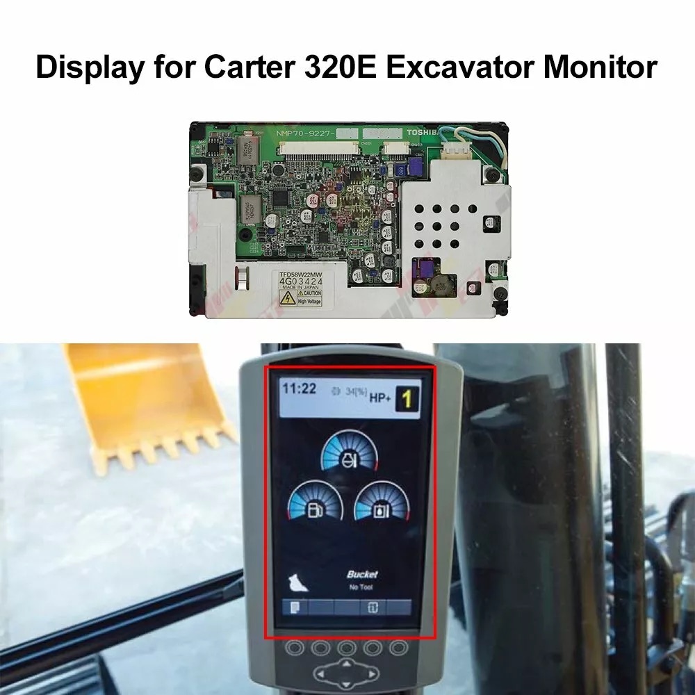 Display For Carter E320 323 33 - Heavy Equipment Hitachi review and price