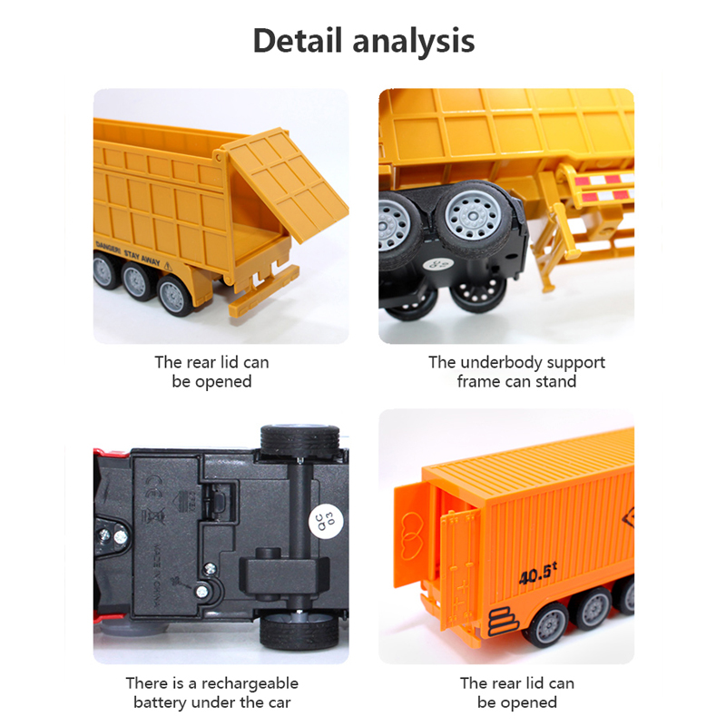 1:48 RC Car Toys for Boys Remo - Heavy Equipment Vehicles review and price