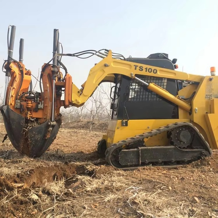 Forestry Machinery  Hydraulic  - Skid Steer Loader review and price