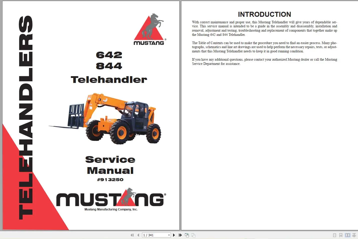 AutoDVD Mustang Machinery Heav - Heavy Equipment Usa review and price
