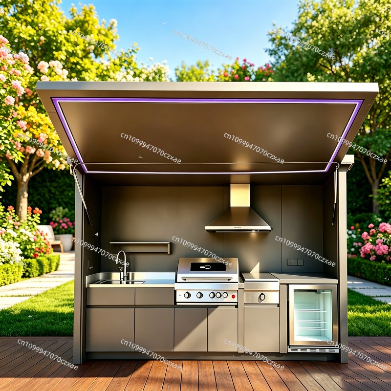 All-Weather Outdoor Kitchen Un - Heavy Equipment Kitchen review and price