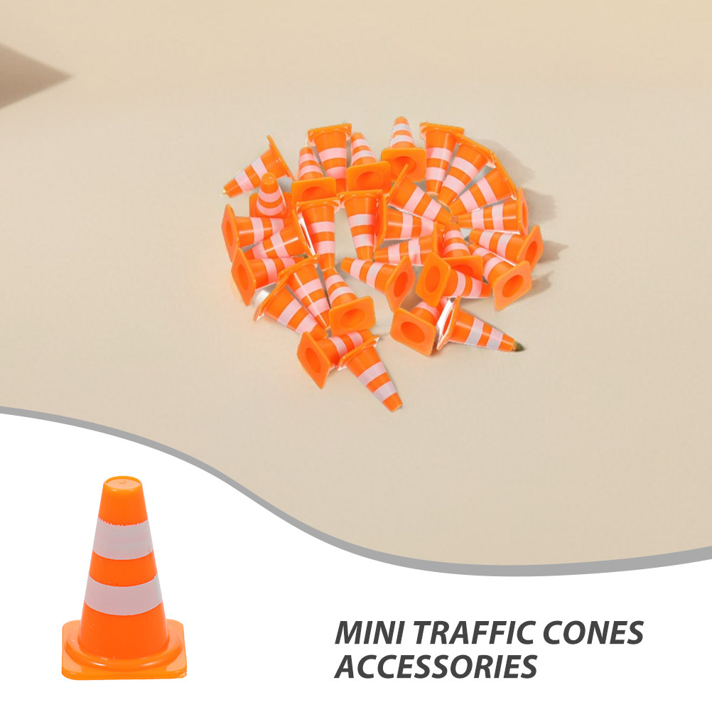 80Pcs Mini Traffic Cones Plast - Road Traffic Cone review and price