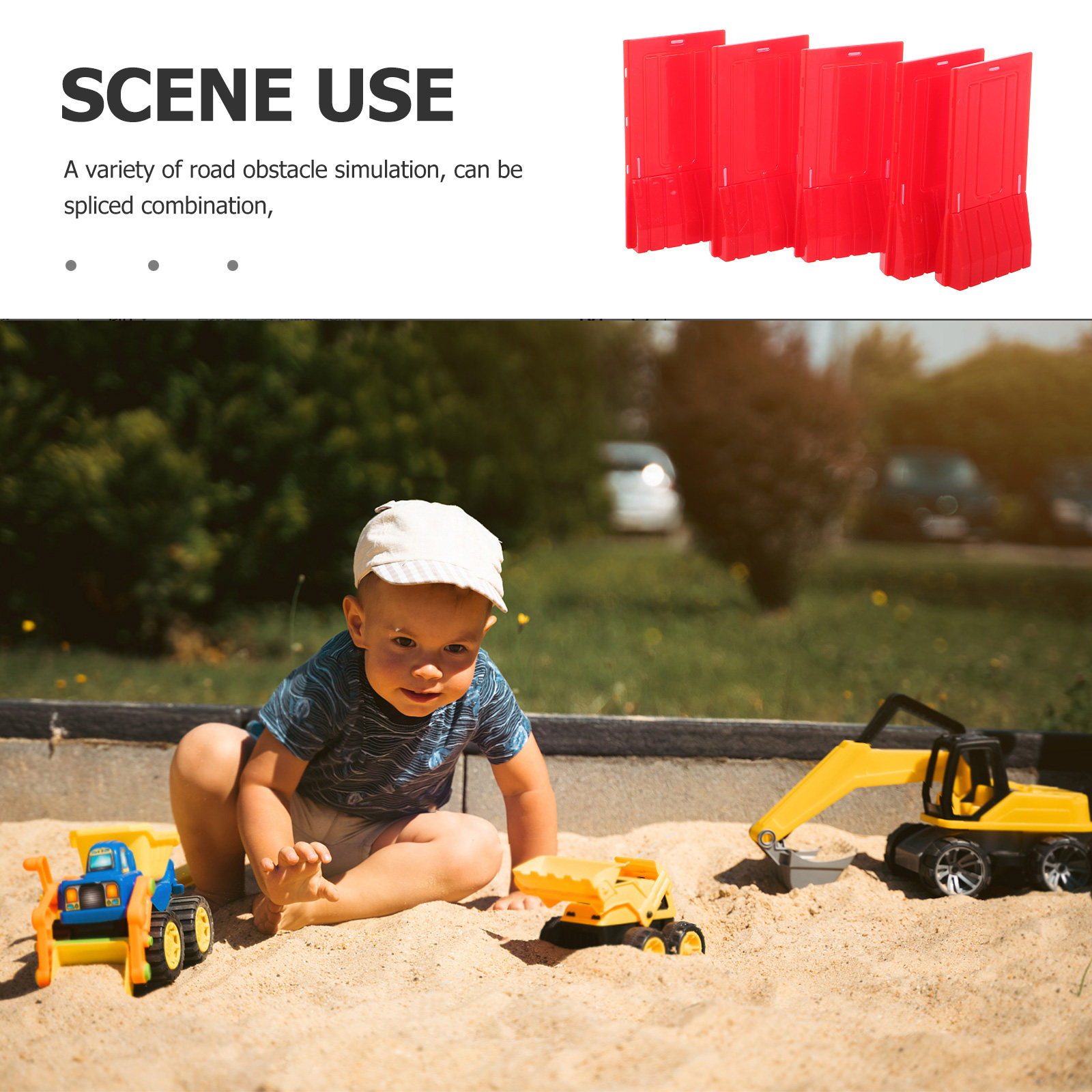 5Pcs Kids Construction Set Min - Road Traffic Cone review and price