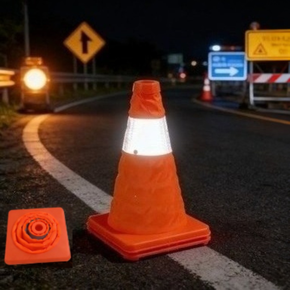 Collapsible Reflective Traffic - Road Traffic Cone review and price