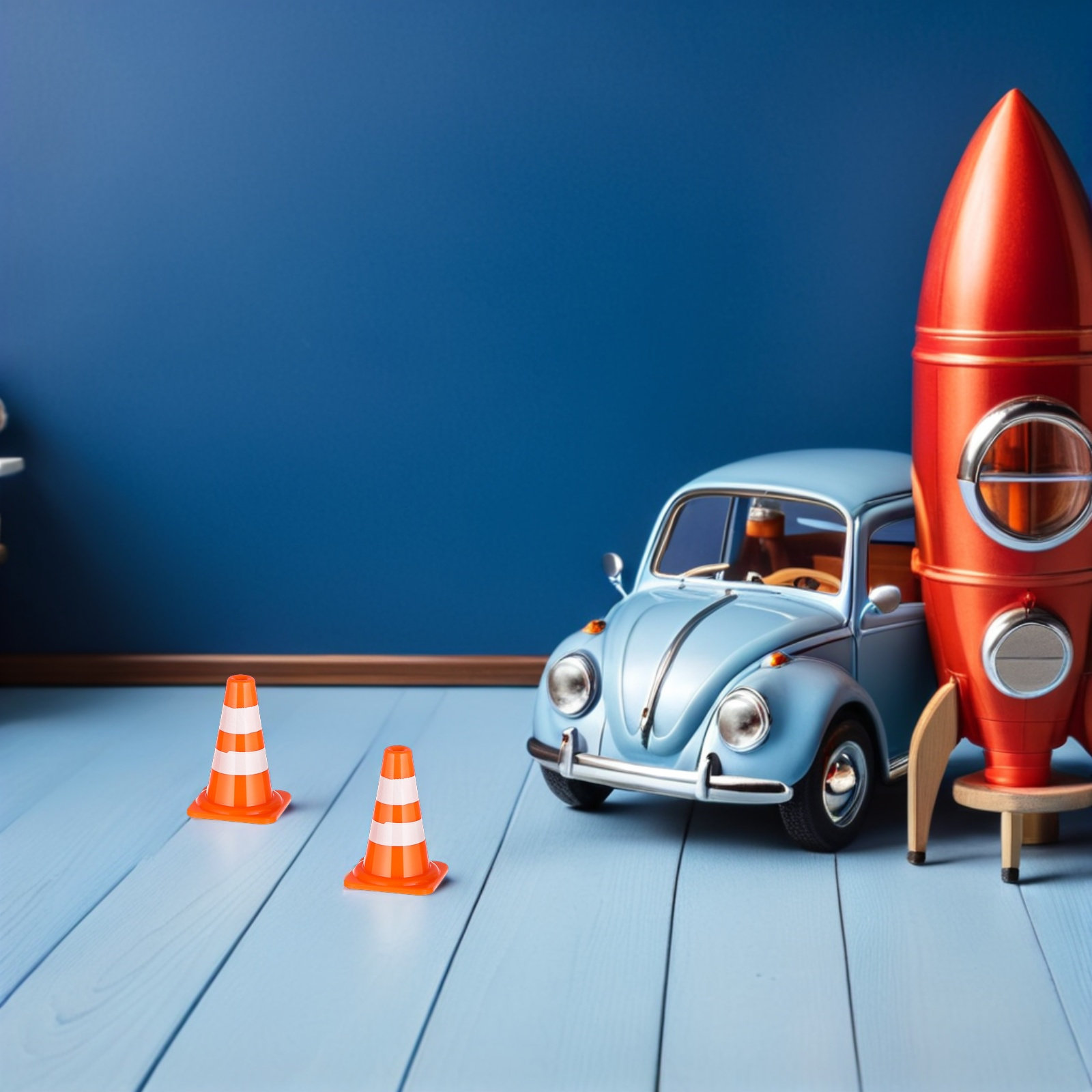 48Pcs Mini Orange Traffic Cone - Road Traffic Cone review and price