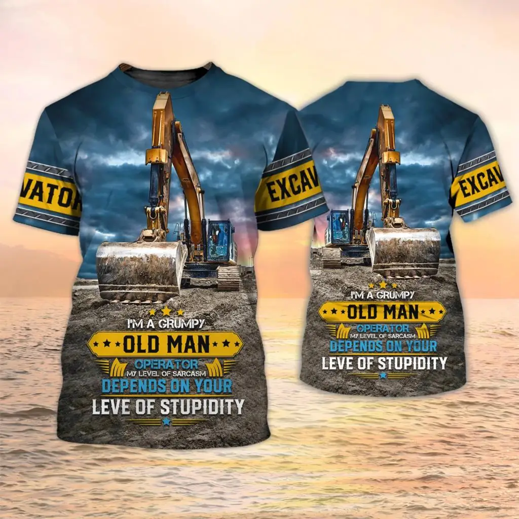 Excavator TShirts Heavy Equipm - Heavy Equipment Operations review and price