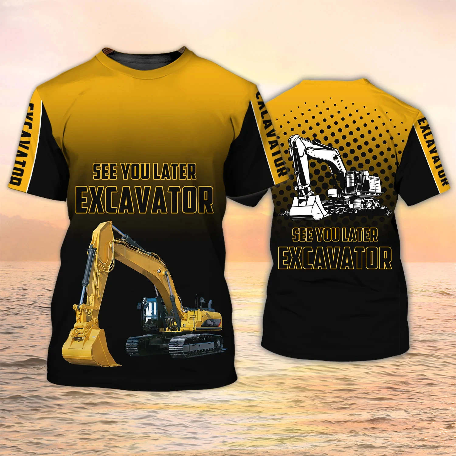 Excavator TShirts Heavy Equipm - Heavy Equipment Operations review and price
