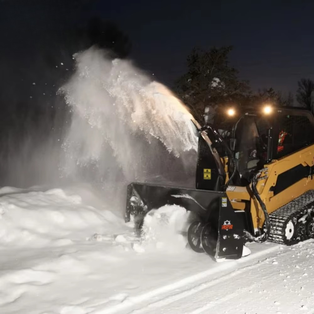 Skid Steer Loader Snow Blower - Skid Steer Loader review and price