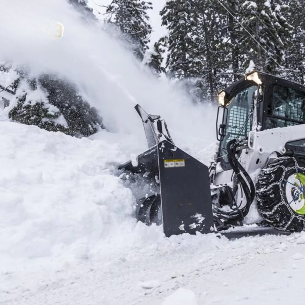 Skid Steer Loader Snow Blower - Skid Steer Loader review and price