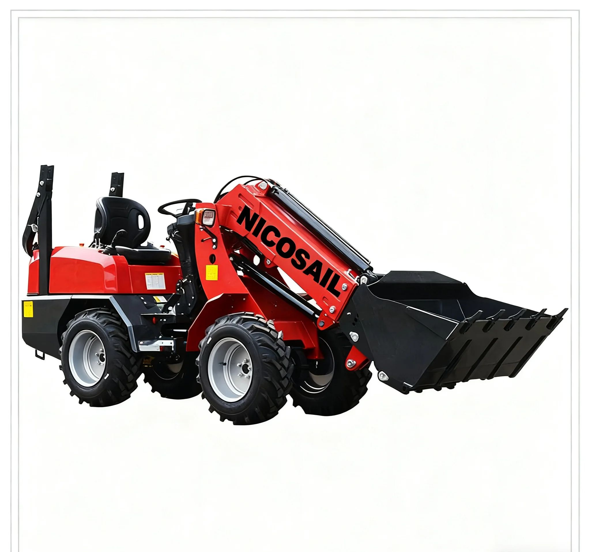Chinese Small Front-End Loader - Skid Steer Loader review and price