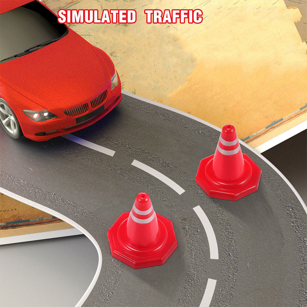 24Pcs Mini Traffic Cones Red P - Road Traffic Cone review and price