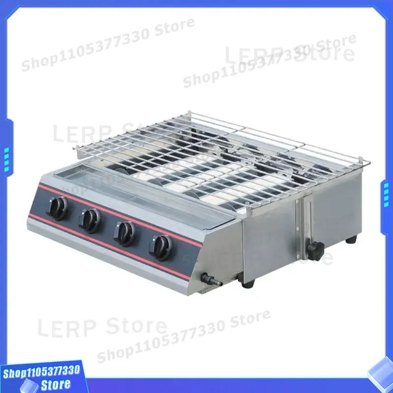 Stainless Steel Gas BBQ Grill  - Heavy Equipment Kitchen review and price
