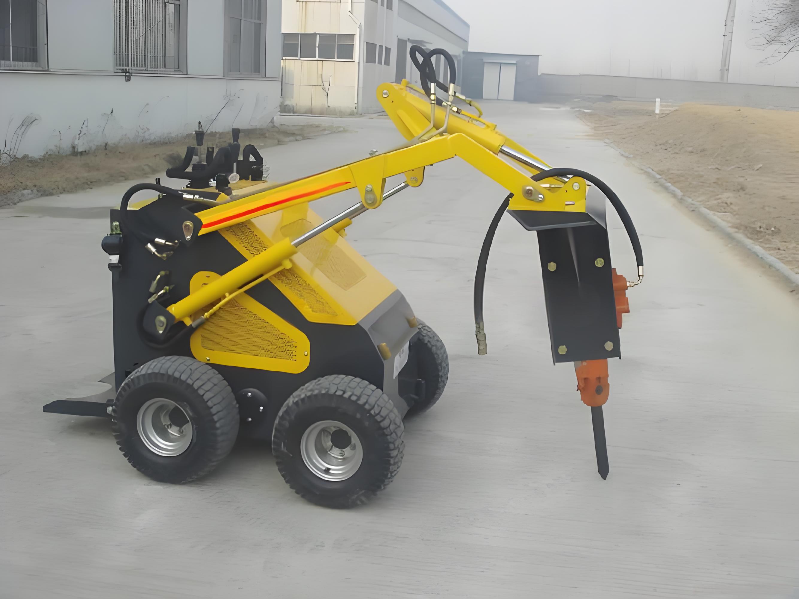 Compact Hydraulic Breaker With - Skid Steer Loader review and price