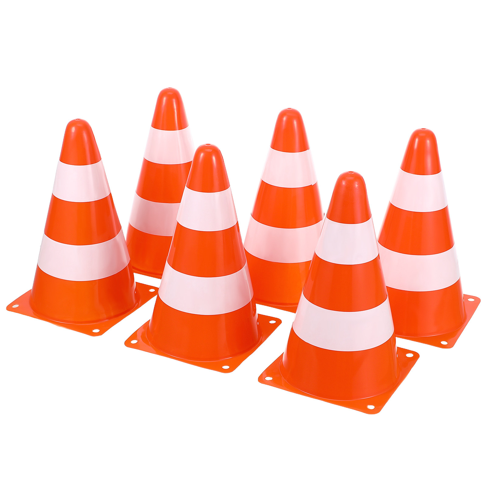 6Pcs Traffic Cones Bright Colo - Road Traffic Cone review and price