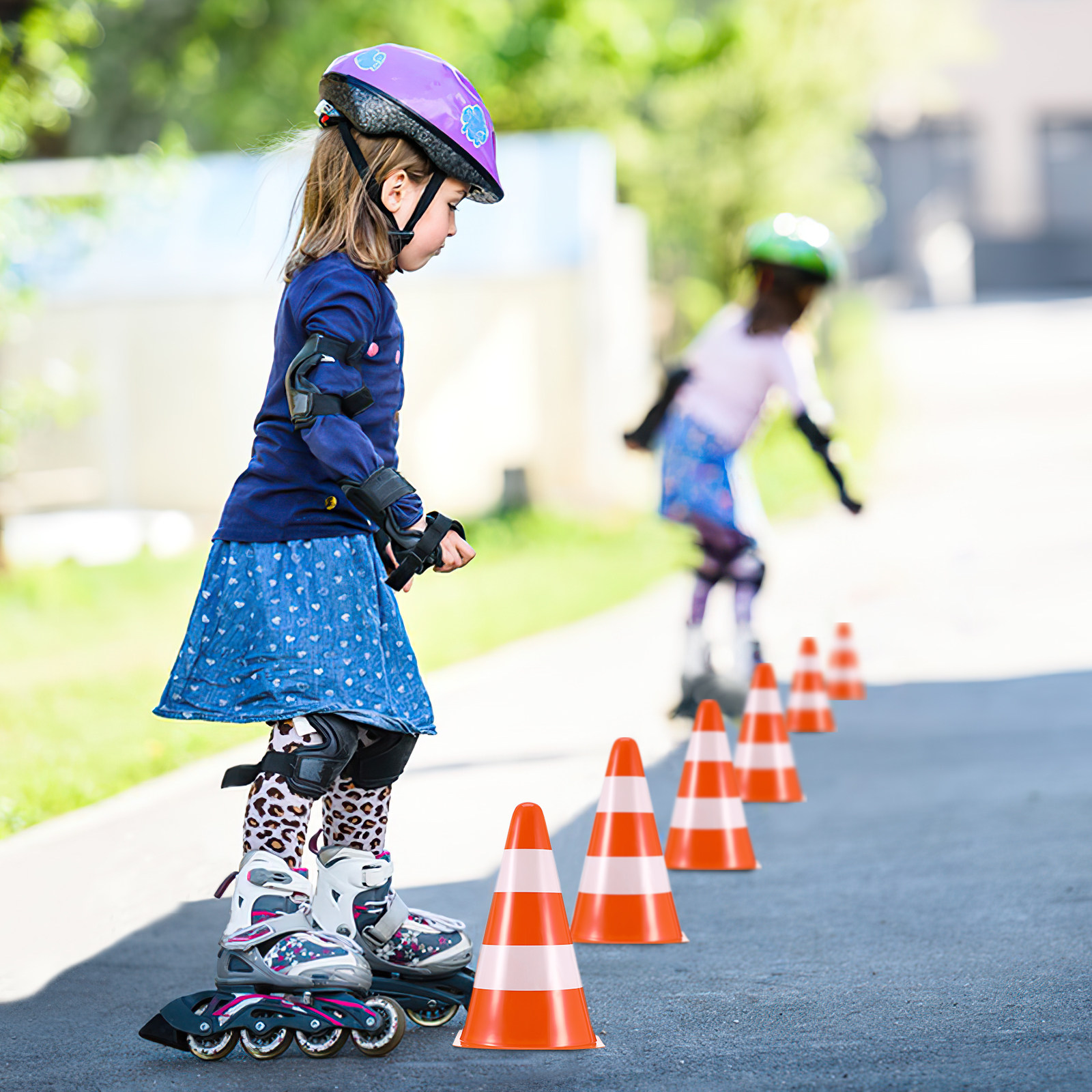 6Pcs Traffic Cones Bright Colo - Road Traffic Cone review and price
